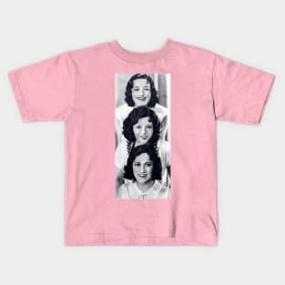 The Boswell Sisters Kids T-Shirt